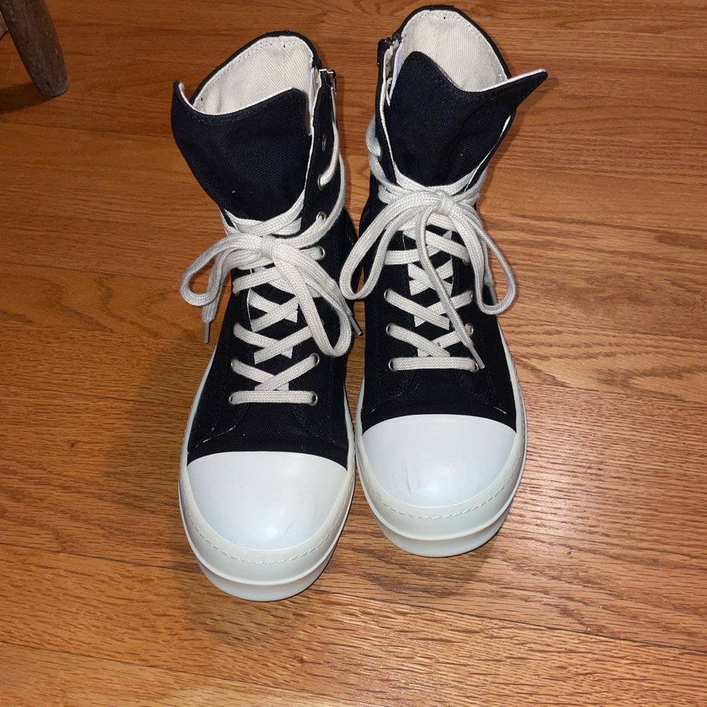 Rick Owens DRKSHDW Canvas Ramones 43